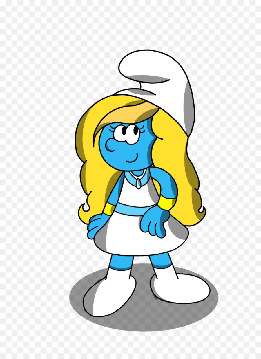 Personagem De Desenho Animado Azul，Smurf PNG