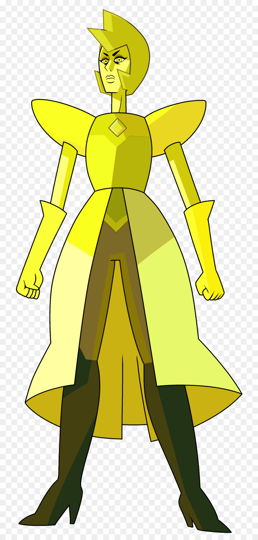 Diamante Amarelo，Jóia PNG