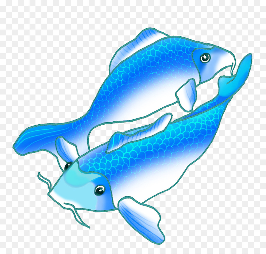 Peixe Azul，Aquático PNG