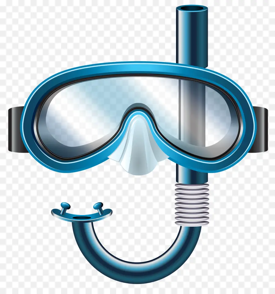 Máscara De Mergulho，Snorkel PNG