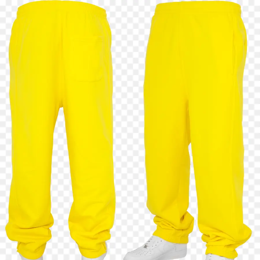 Calça Amarela，Calça De Moletom PNG