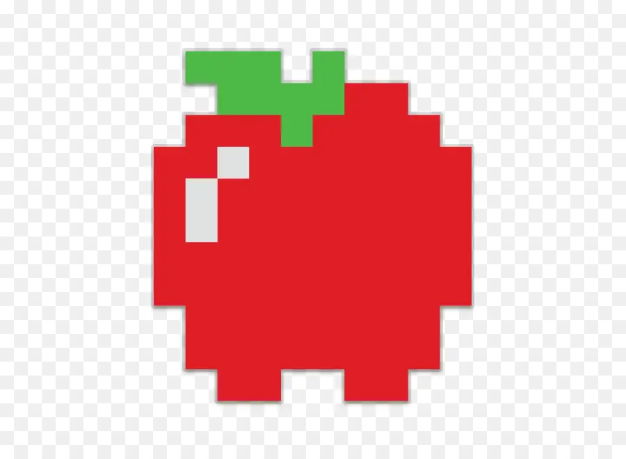 Pixel Maçã，Fruta PNG