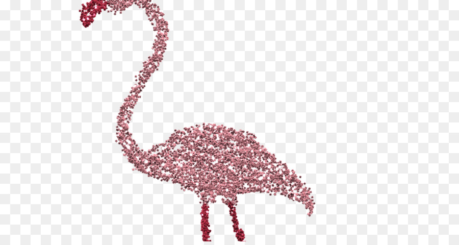 Glitter，Flamingo PNG