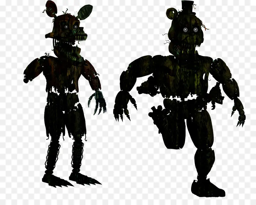 Dois Animatrônicos，Springtrap PNG