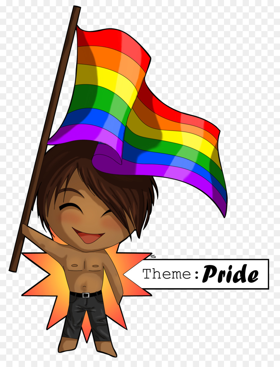 Personagem Da Bandeira Do Orgulho，Orgulho PNG