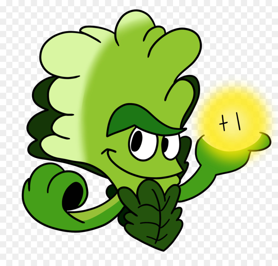 Personagem De Desenho Animado De Folha，Verde PNG