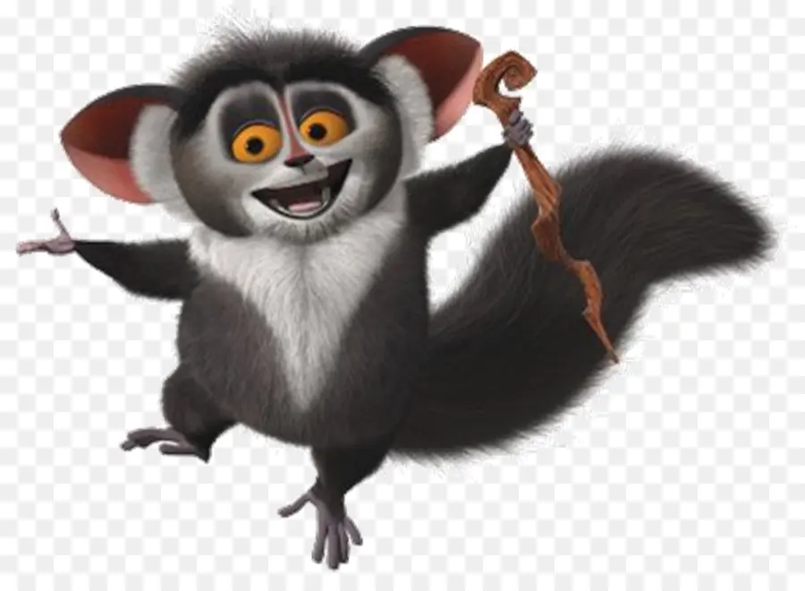 Julien，Lemur PNG