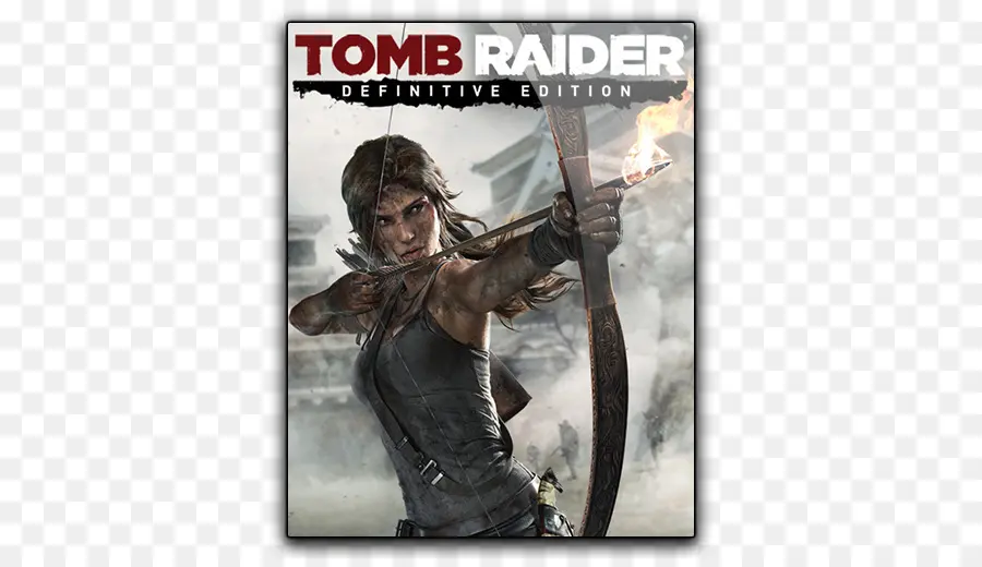 Lara Croft Com Arco，Invasor De Tumbas PNG