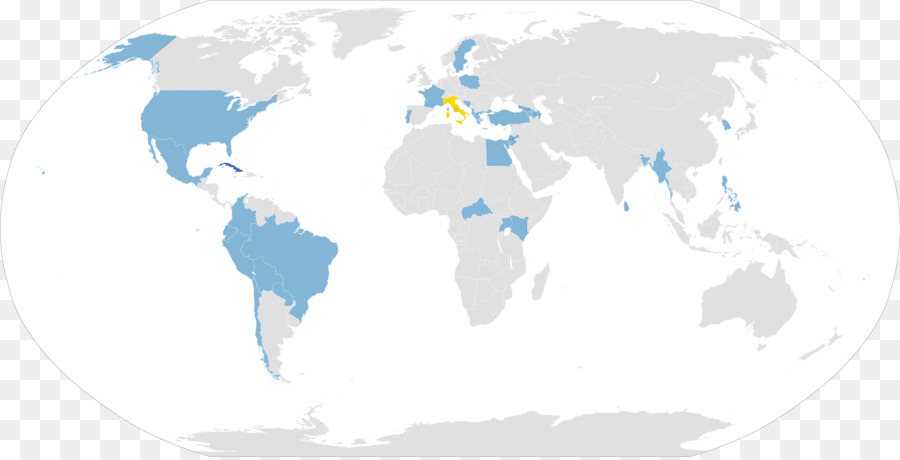 Mapa Mundial，Países PNG