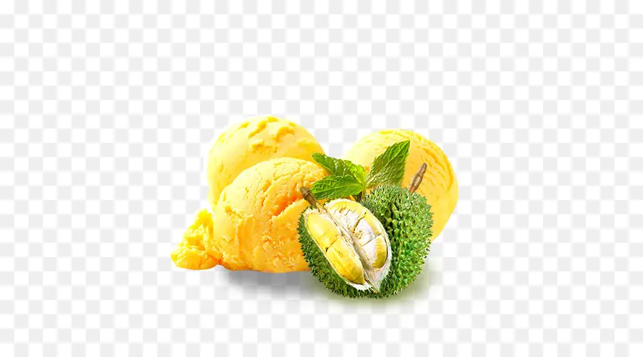 Sorvete Durian，Fruta PNG