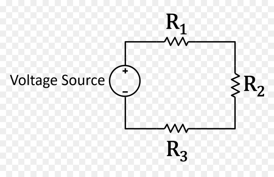 Resistor，Circuitos Em Série E Em Paralelo PNG