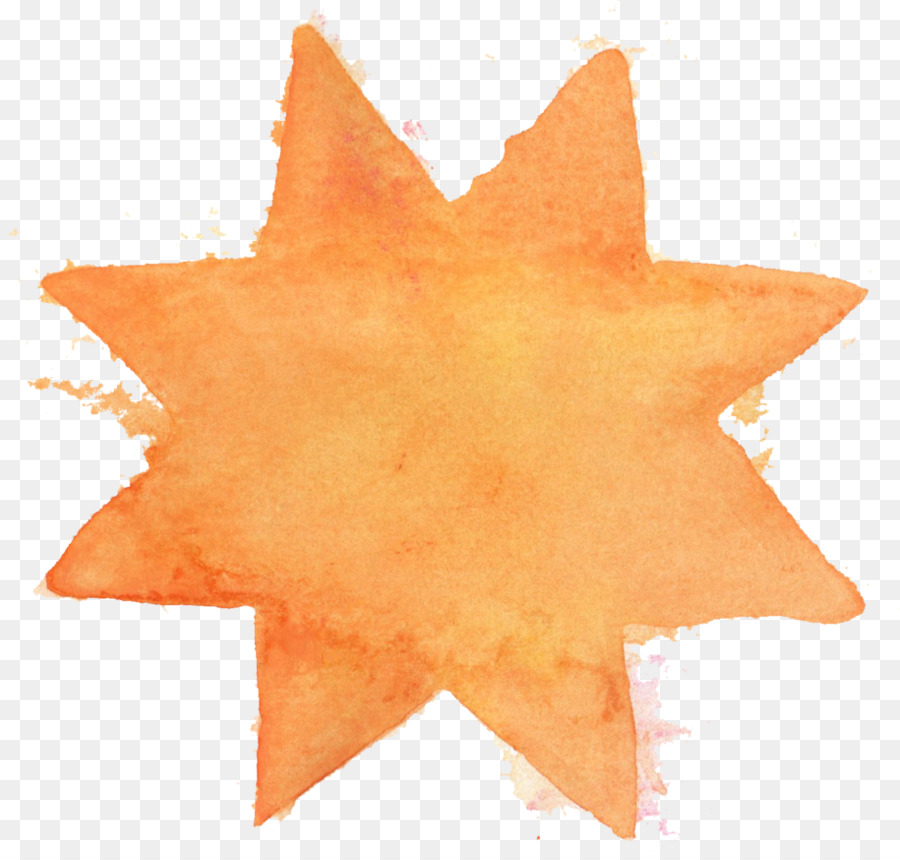 Estrela，Laranja PNG