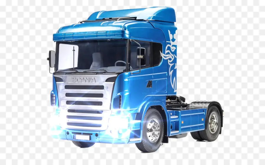 Caminhão Azul，Scania PNG