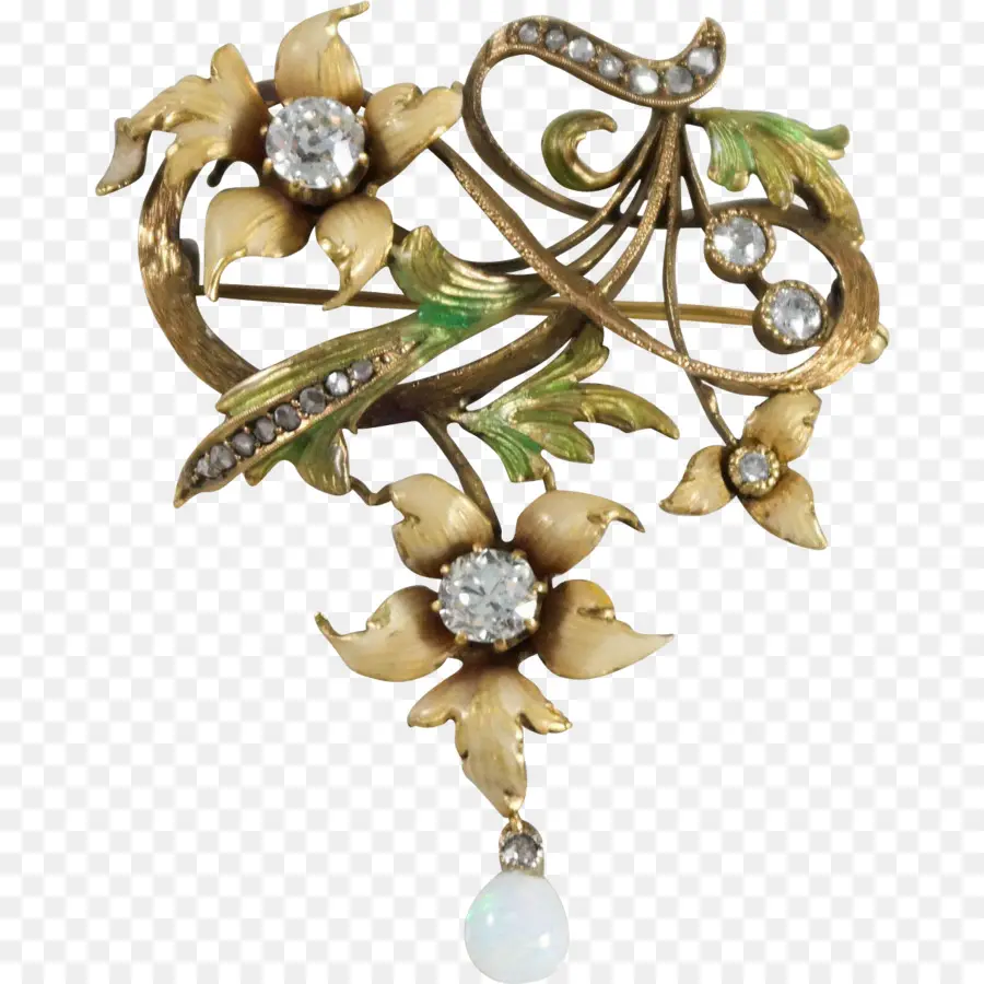 Broche Floral，Flor PNG