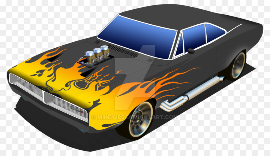 Carro Musculoso，Hot Rod PNG