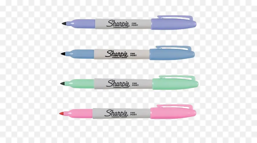 Marcadores Sharpie，Ponto Fino PNG