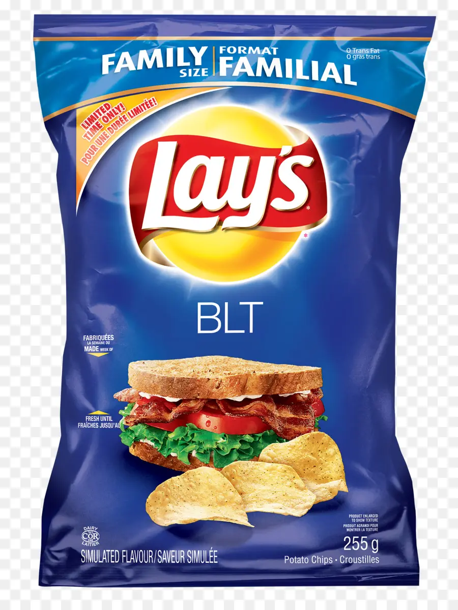 Chips Blt De Lay，Lanche PNG