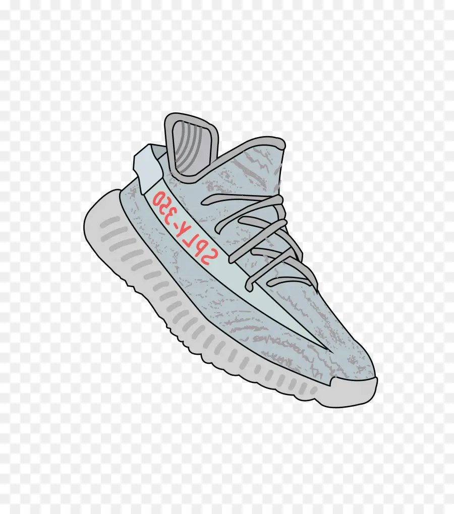 Adidas Yeezy，Sapato PNG
