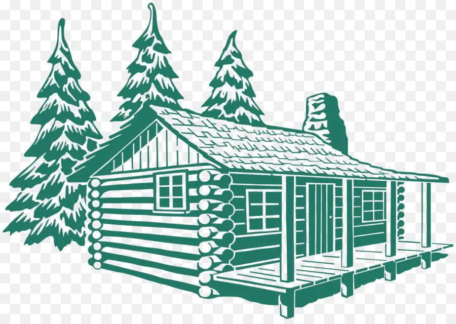 Log Cabin，Desenho PNG