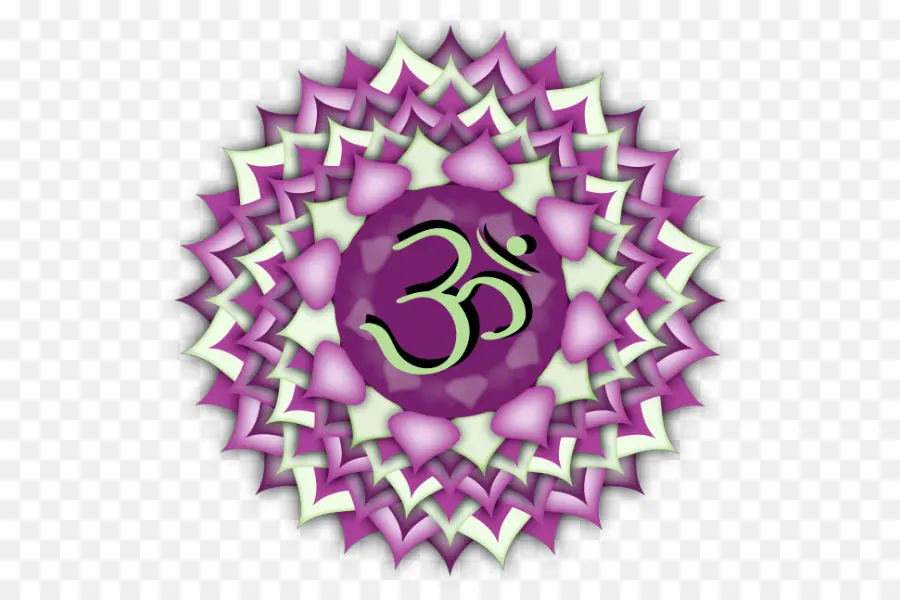 Chakra Da Coroa，Roxo PNG