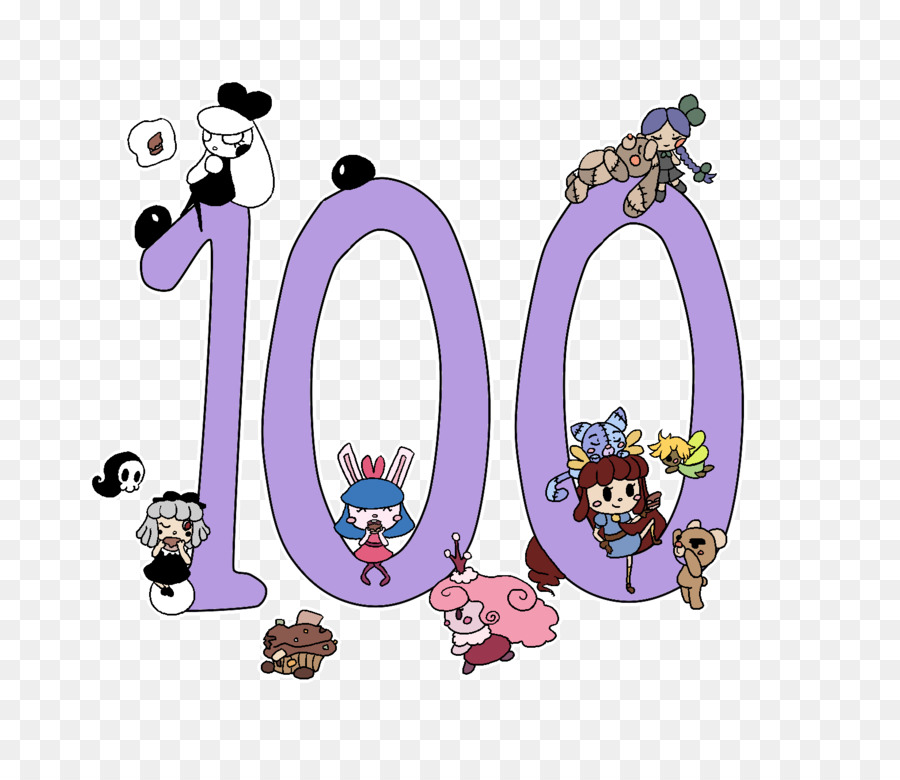 100，Personagens PNG