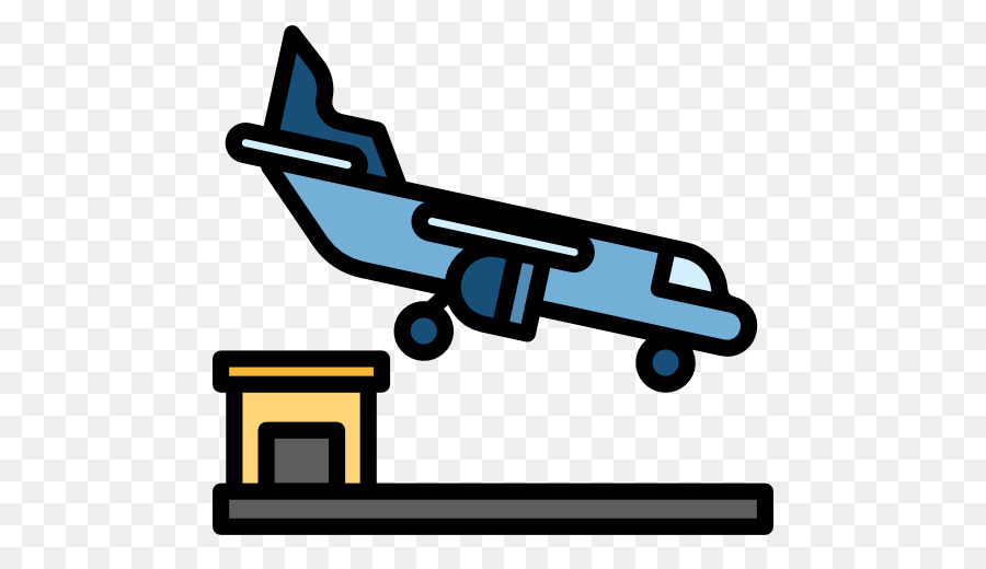 Avião，Azul PNG