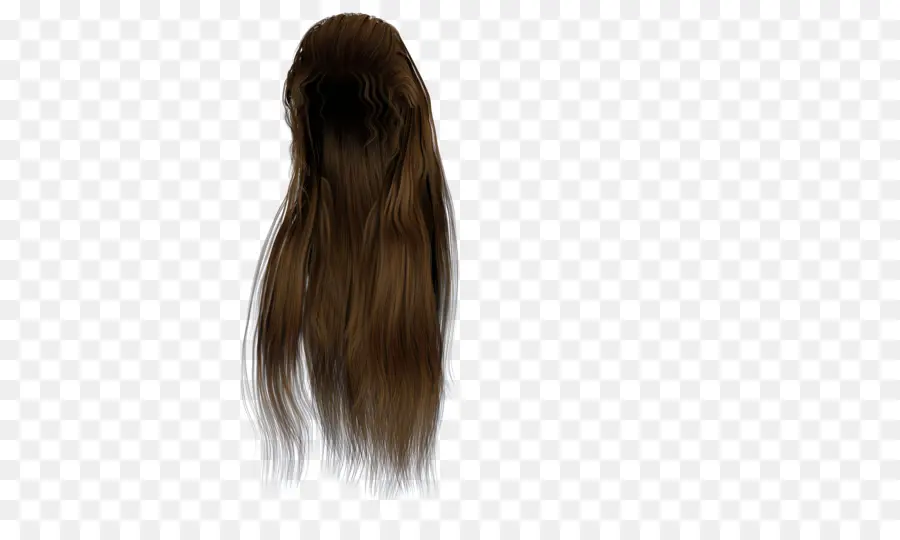 Cabelo Castanho，Peruca PNG