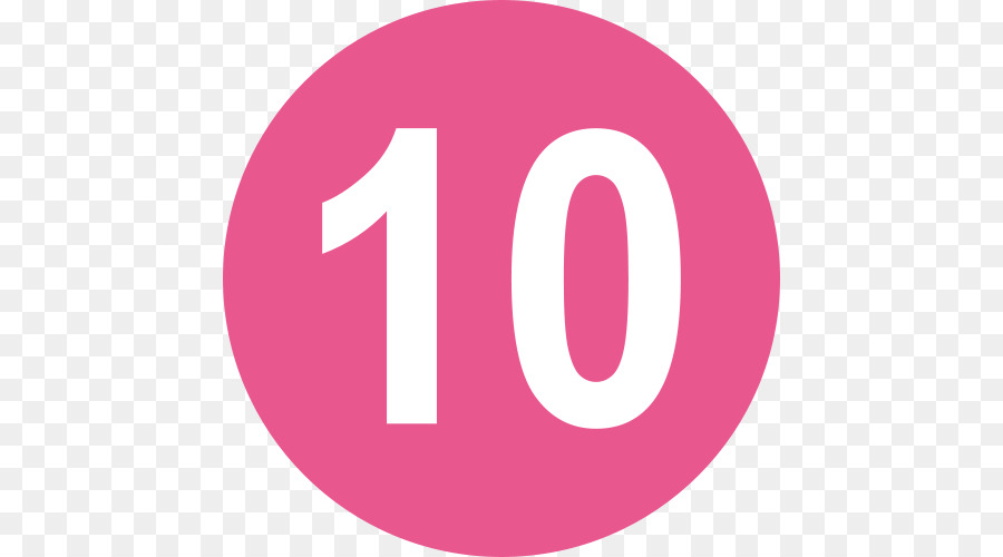 Número 10，Dígito PNG