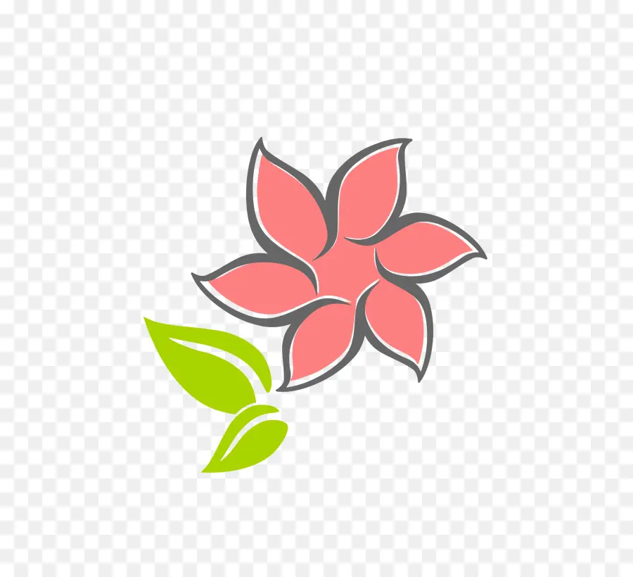 Ícone De Flor，Folha PNG