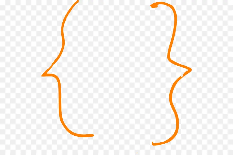 Suporte Encaracolado Laranja，Encaracolado PNG