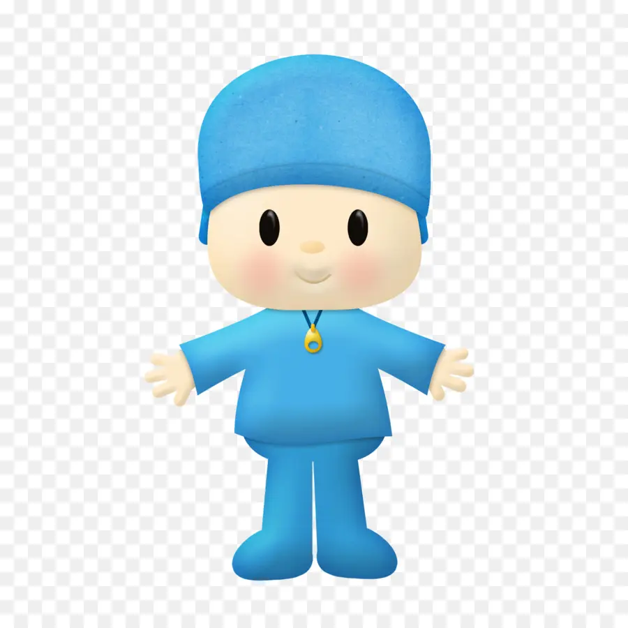 Personagem Azul，Chapéu Azul PNG