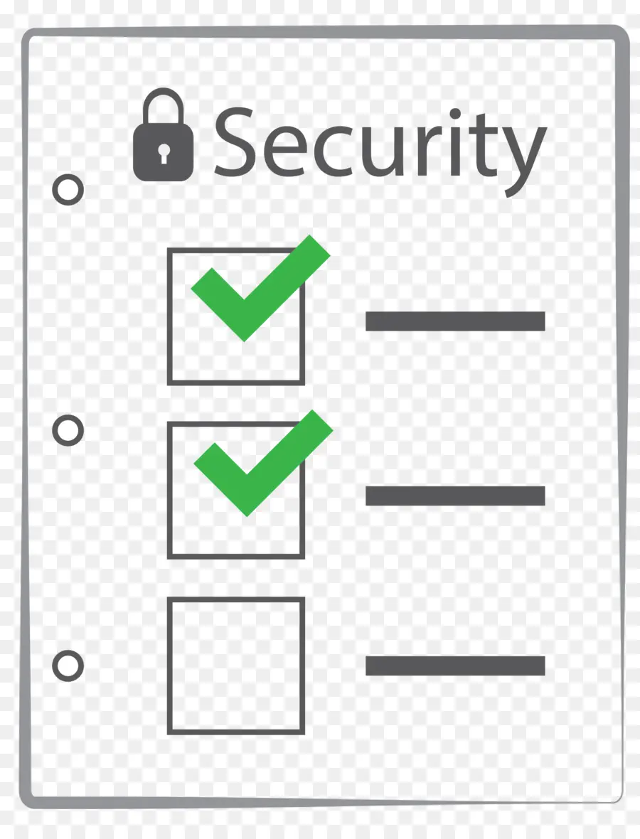 Lista De Verificação De Segurança，Segurança PNG