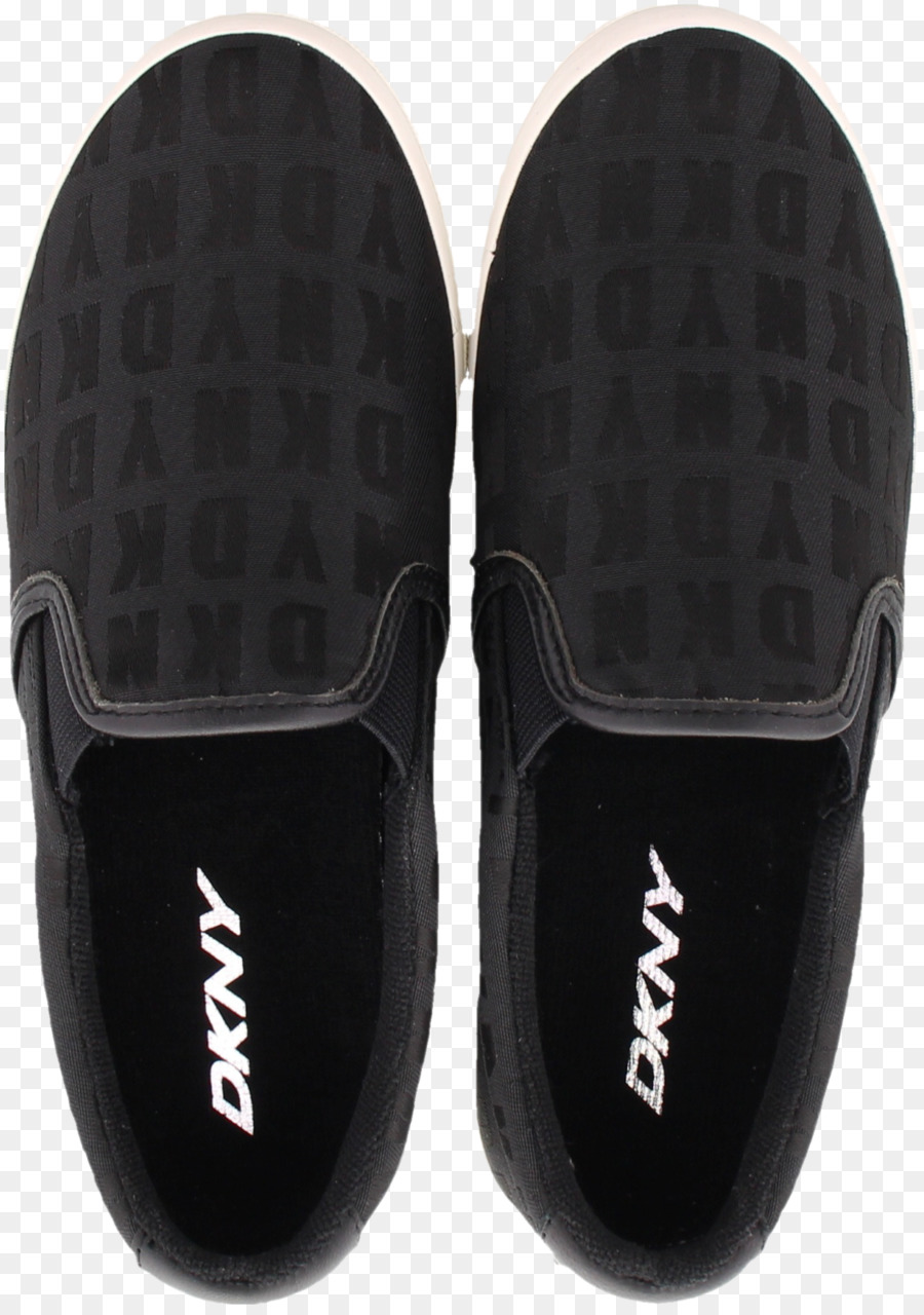 Sapatos Pretos Sem Cadarço，Dkny PNG