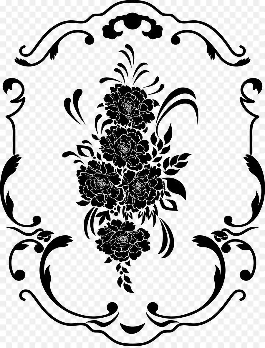 Desenho Floral，Flores PNG