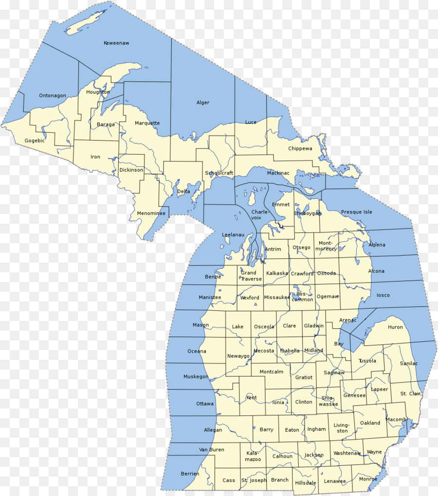 Iosco County Michigan，Alcona County Michigan PNG