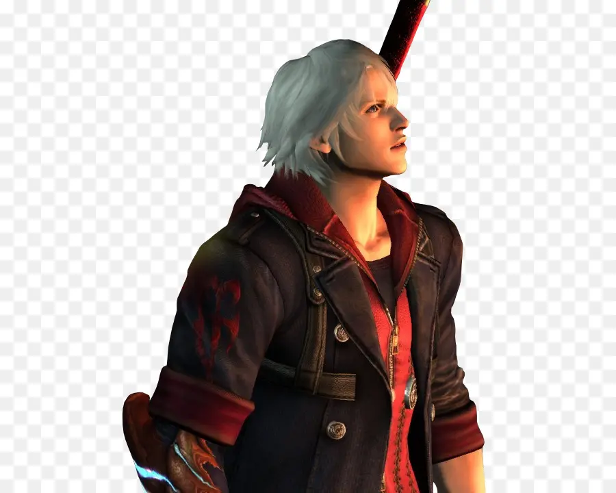 Personagem De Cabelos Brancos，Videogame PNG