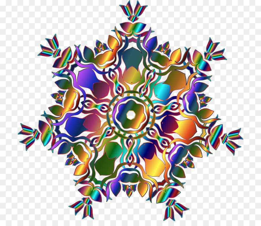 Mandala，Colorido PNG