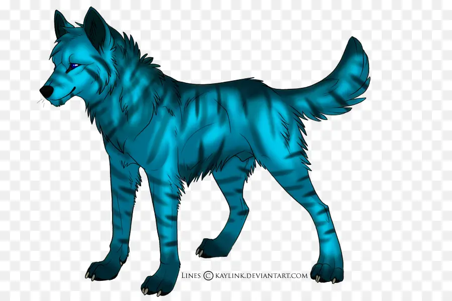 Lobo Azul，Desenho Animado PNG