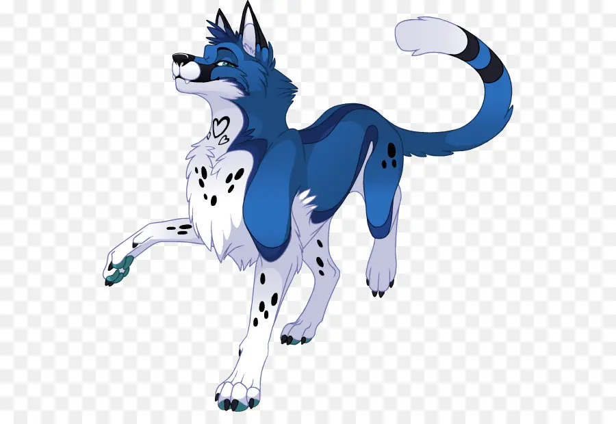 Lobo，Azul PNG