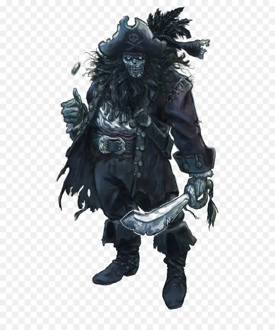 Esqueleto Pirata，Espada PNG