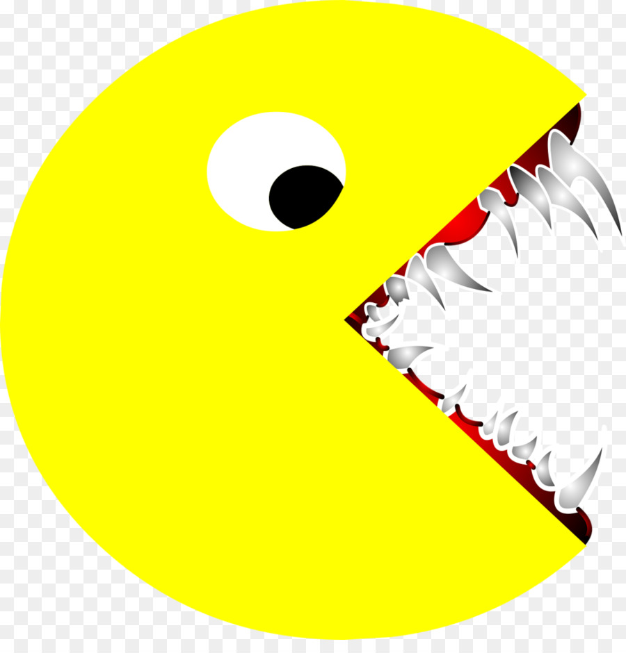 Personagem Amarelo Com Dentes Afiados，Desenho Animado PNG