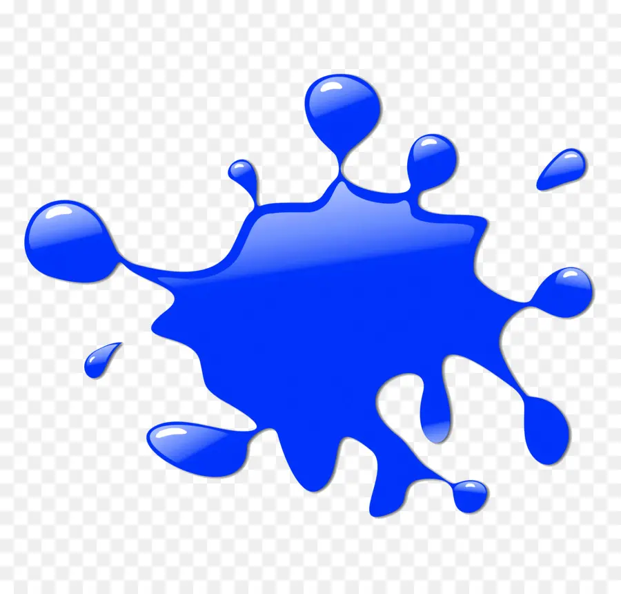 Pintura，Azul PNG