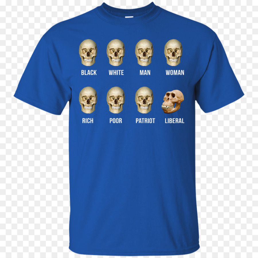 Camiseta Igualdade，Crânios PNG