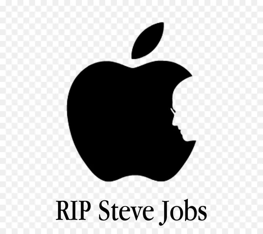 Logotipo Da Apple Com Homenagem A Steve Jobs，Marca PNG