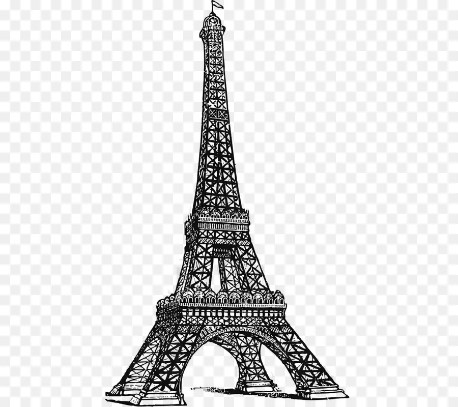 Torre Eiffel，Desenho PNG