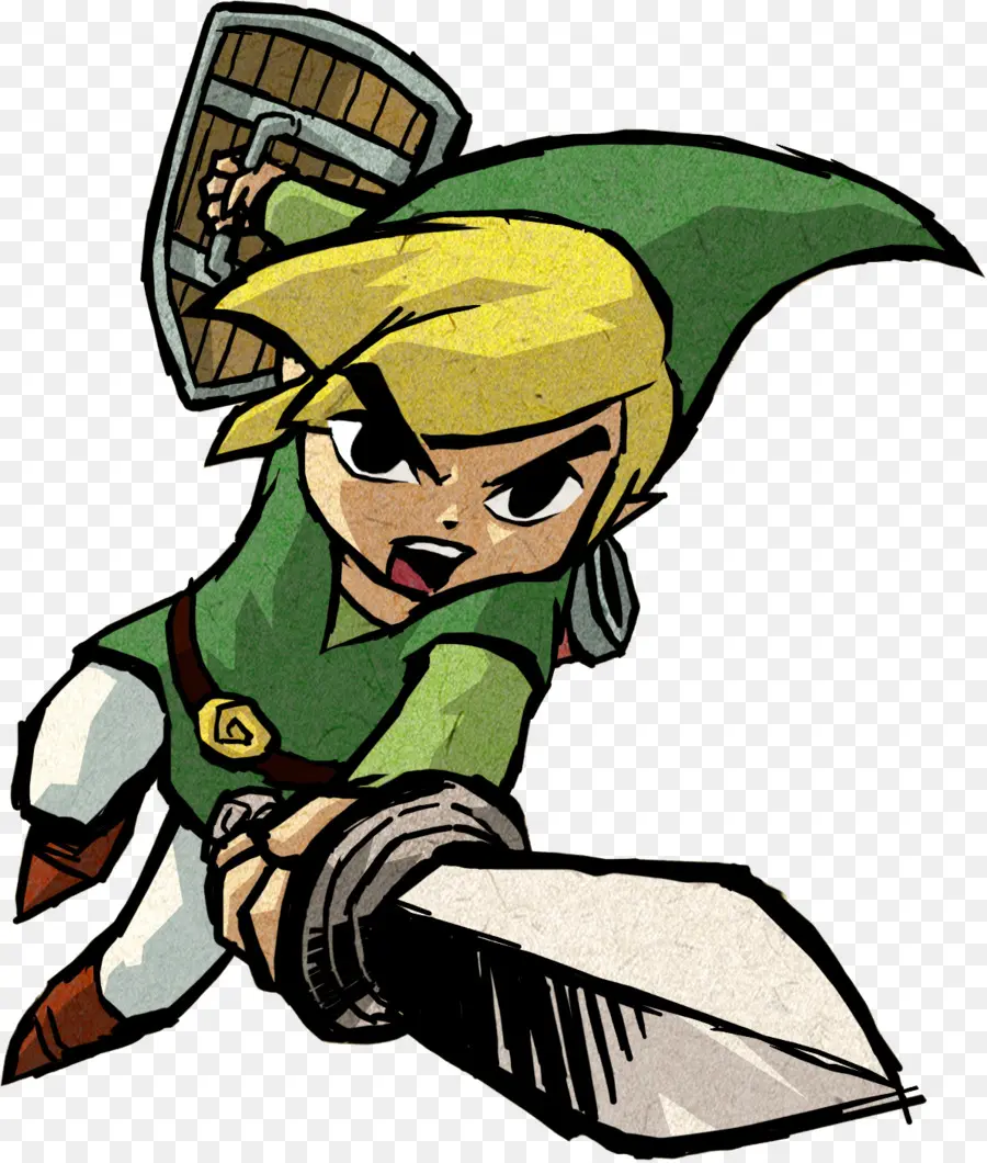 A Lenda De Zelda Wind Waker，A Lenda De Zelda Four Swords Adventures PNG