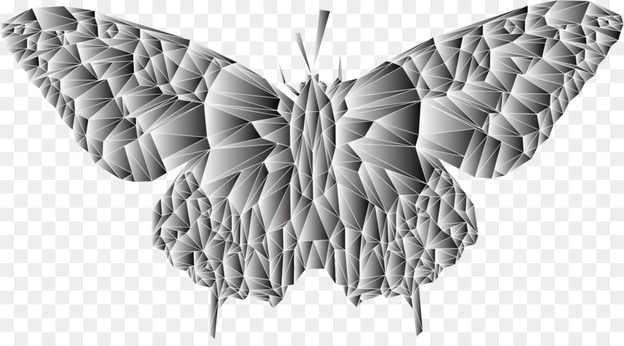 Borboleta，Low Poly PNG