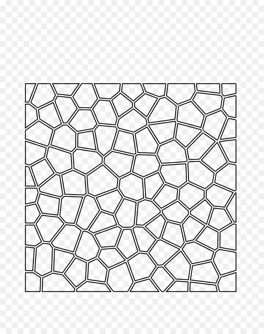 Diagrama De Voronoi，Dimensionais Do Espaço PNG