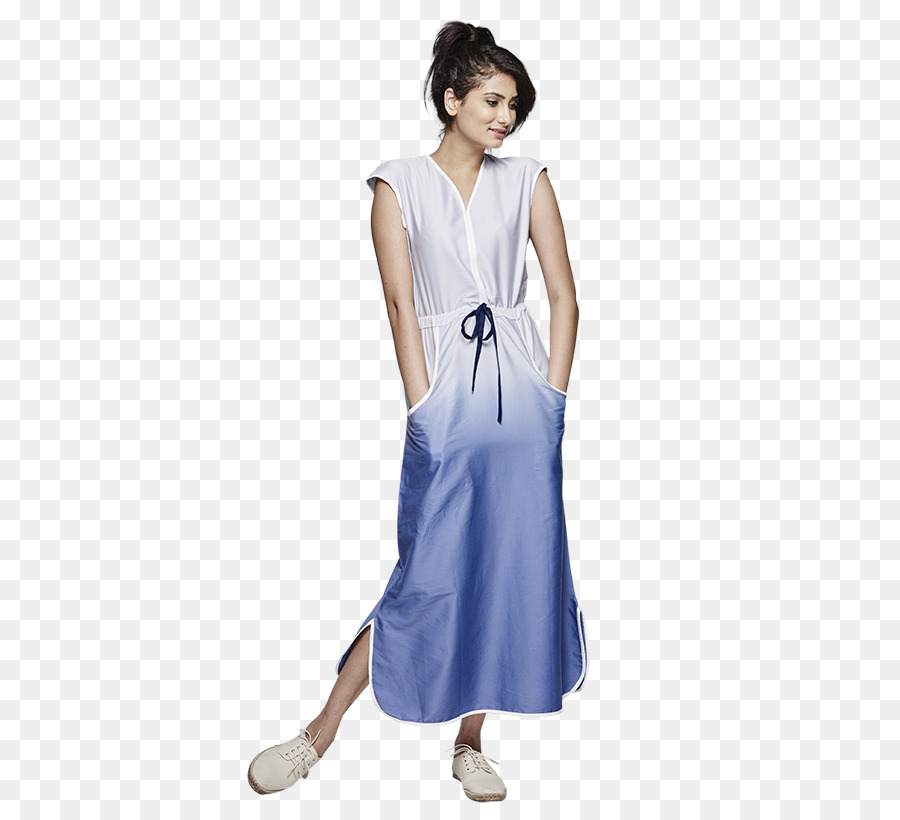 Mulher De Vestido，Roupas PNG