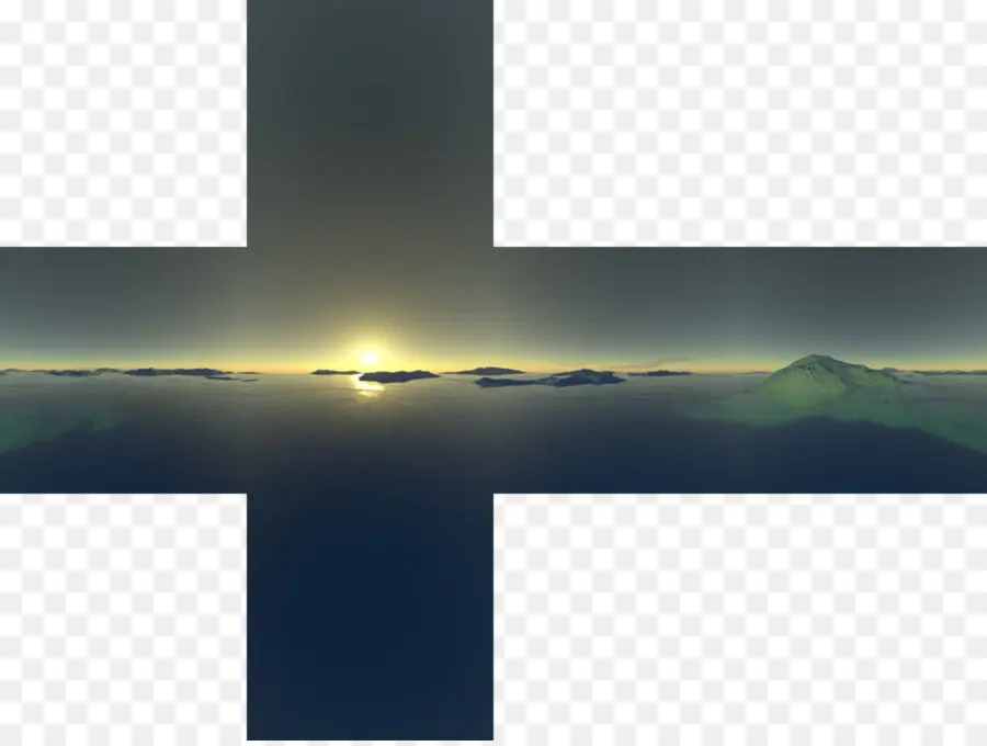 Pôr Do Sol，Horizonte PNG